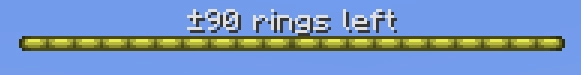 Image of a flight with a ring count indicator
